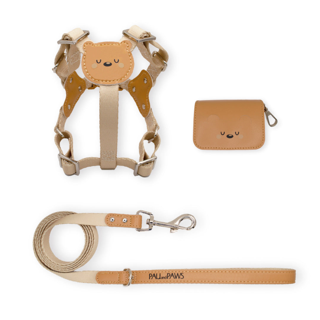 Pack de Paseo Arnés Just Teddy