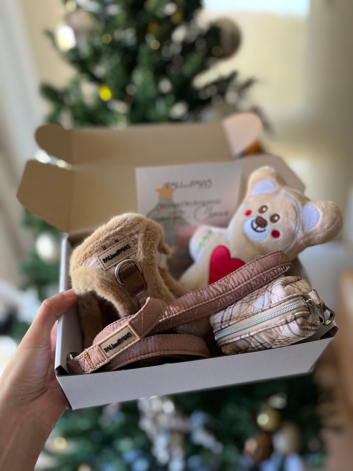 Pack Navideño "MI PRIMER ARNÉS" Cozy Puppy